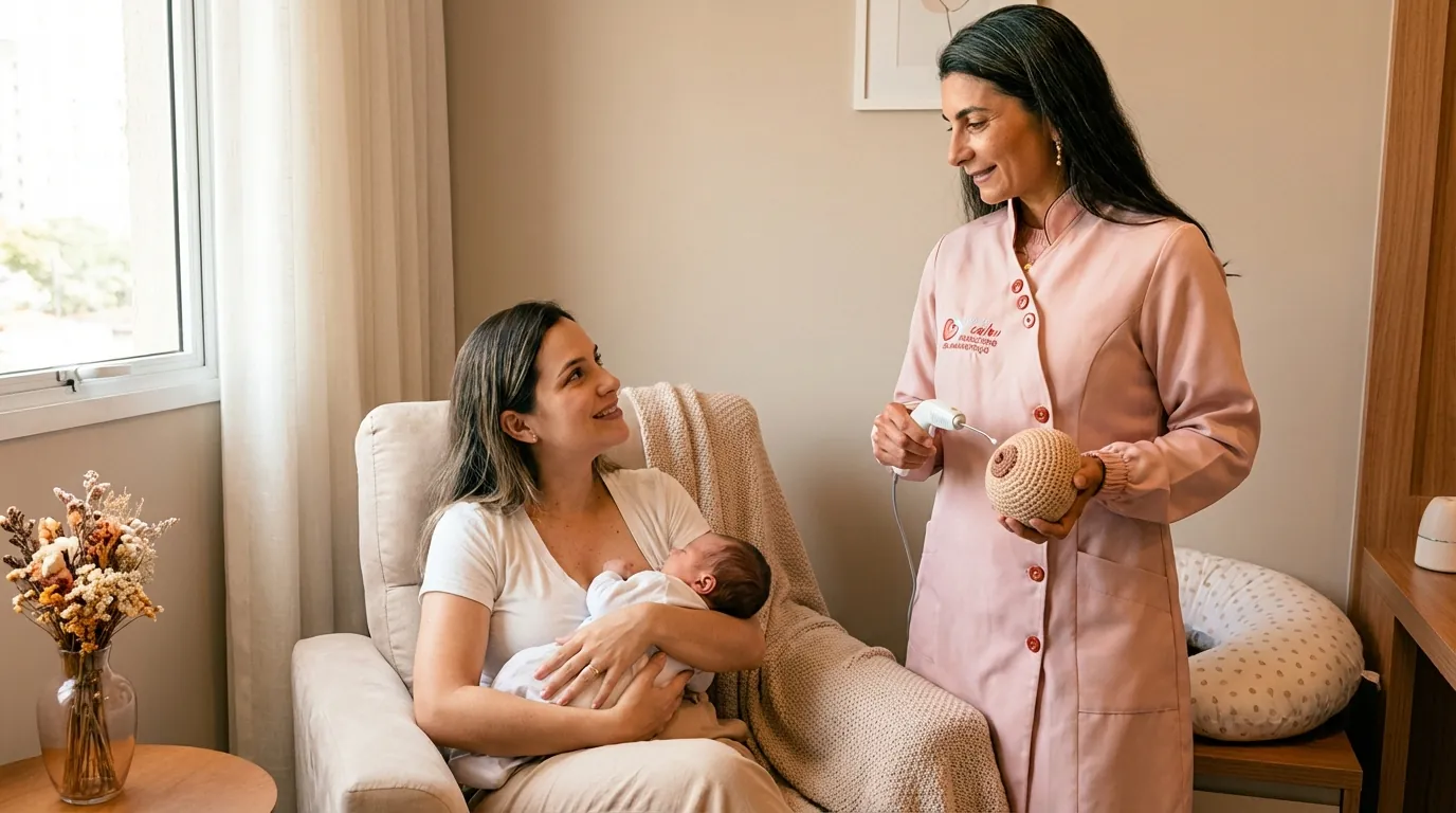 Laserterapia na amamentação: ciência aplicada ao cuidado