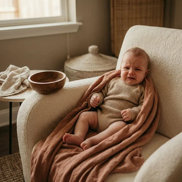 Bebê mama e não se satisfaz